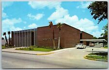 Vtg Alvin Texas TX Alvin State Bank 1960s Unused Chrome View Postcard picture