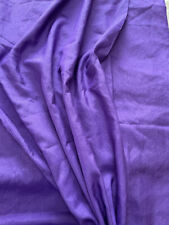 Purple Crinkle Silky Fabric Synthetic 44