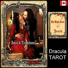 dracula tarot cards card deck rare vintage major arcana oracle book guide + gift picture