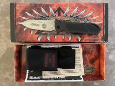 Masters of Defense, POINT MAN Knife, Trident Utility Folder, Plain Edge, Manual picture