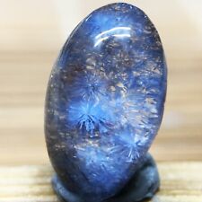 1.85Ct Very Rare NATURAL Beautiful Blue Dumortierite Quartz Crystal Pendant picture