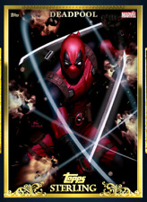 ⭐TOPPS MARVEL COLLECT DEADPOOL TAKEOVER 24  PURE PLATINUM - GOLD LEGENDARY CARD⭐ picture