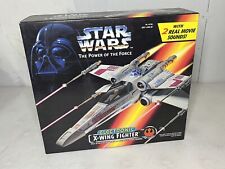 1995 Star Wars Power Of The Force Electronic X-Wing Fighter - NOS Factory Sealed picture