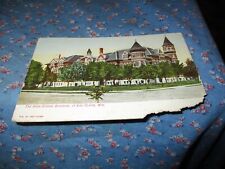 (SR) Old Postcard 1909 Chippewa Falls WIs The High School Building at Eau Claire picture