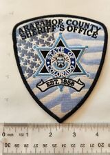 Arapahoe County CO Sheriff's Office Police Prostate Cancer Awareness Patch FS picture
