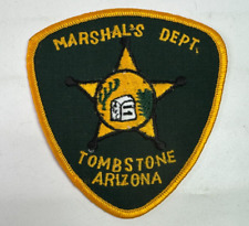 Tombstone Marshal Arizona AZ Patch G6 picture