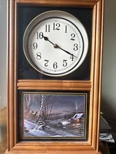 Terry Redlin Oak Clock with Friends picture
