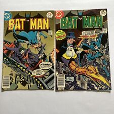 BATMAN #286 & 287 1977) / VG  / JOKER Penguin JIM APARO Mike Grell BRONZE AGE DC picture