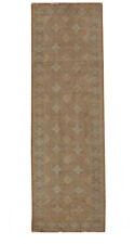 10 ft entry rugs and runners Chobi Peshawar Honey Brown Neutral earth Tones Rug picture