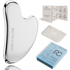 Rena Chris Gua Sha Facial Tools Stainless Steel Tool For Acupuncture Manual picture