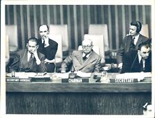 GA81 1953 Original Herb Sharfman Photo DAG HAMMARSKJOLD Secretary General UN picture