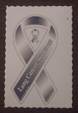 Small Refrigerator Magnets Lung Cancer awareness picture