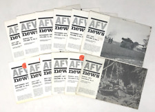 Lot of 12 AFV Military Newsletter Magazines 1976, 1977, 1980 - U.S. Shipper picture