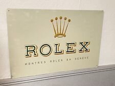ROLEX WATCH ADVERTISING METAL SIGN 60cm X 40cm picture