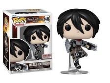 "Not Mint" Funko Pop Attack On Titan Mikasa Ackermann #1446 Metallic Ver. picture