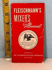 1946 Fleischmann's Mixer Manual Anniversary Edition picture