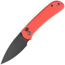 Civivi Qubit Red Aluminum, Black Stonewashed 14C28N knife (C22030E-2) picture
