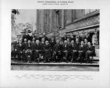 Group Photograph From The Solvay Physics Conference 1927 OLD PHOTO picture