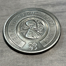 LUCKY-Good Luck Skull Token Heads Tails Flip Challenge Coin picture