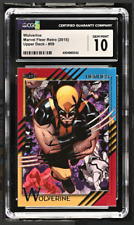 Upper Deck 2015 Wolverine #59 Marvel Fleer Retro, CGC Grade 10 Gem Mint picture
