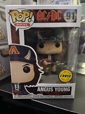Funko Pop Rocks AC/DC Angus Young #91 Chase Vinyl Figure With Protector picture