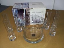 Circleware Uptown Glass 7 Piece Vodka Shot Set **READ DESCRIPTION** picture