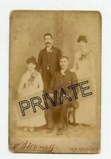 Cabinet Photo - Cincinnati, Ohio - McCOUBREY Family Wedding, 2 Ladies, 2 Men picture