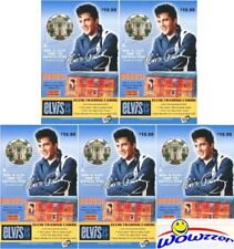 (5) 2007 Press Pass Elvis Presley IS EXCLUSIVE Sealed Blaster Box-5 TIMELINE picture