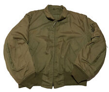 Vintage US Military Cold Weather Jacket Mens L High Temperature Resistant U7 picture