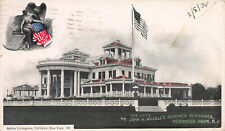 John McCall's Summer Residence, Norwood Park, N.J., Postcard, Used in 1906 picture