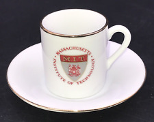 MIT Massachusetts Institute of Technology  Crest Ceramic Demitasse Cup w/ Saucer picture