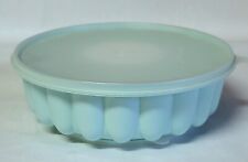 Tupperware Jello Mold Mint Green 3 Piece Serving Ice Ring #1202 Vintage Large picture