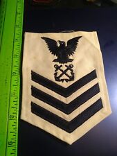 U.S. Navy PO1 Petty Officer First Class Boatswains Mate Rank Chevron (23-275) picture