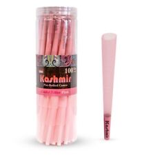 Pre Rolled Cones Pink King Size Natural Rolling Paper Cones 100 Pack by Kashmir picture