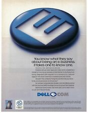 2000 Dell Intel You Know What They Say about Vintage Magazine Print Ad/Poster picture