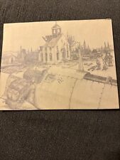 Ww2 Hand Drawn Picture Of Nazi&American Soldiers picture