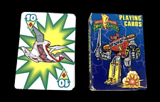 1994 Mighty Morphin Power Rangers Playing Cards 56 Cards - READ picture