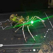 Metal Biochemical Spider 3D Mechanical Model Self Assembling Miniature DIY Toy picture