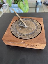 Vtg Cray Research Supercomputer Sundial Seymour Cray 80’s Desk Top Award Ai picture