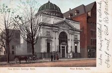 New Britain Savings Bank, New Britain, Connecticut, 1906 Postcard, Used picture