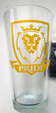 Real Salt Lake MLS Drinking Glass Lion Print Pride picture
