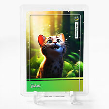 BOBCAT World's Cutest Art Card 2024 GleeBeeCo Holographic #BBWR picture