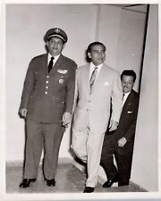 CUBAN PRES BATISTA HERNANDO HERNANDEZ & PIEDRA CUBA 1957 ALTUNA GOOD Photo Y 415 picture