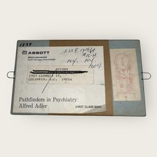 Bronze Medallion ALFRED ADLER - Pathfinders In Psychiatry - Abbott Labs - Sealed picture