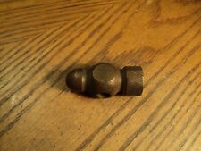 Vintage Brass Ball Peen Hammer Head Tool  - 2-3/16