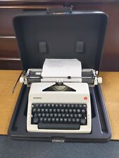VTG 1971 Olympia SM9 Deluxe Portable Manual Typewriter W/Black Case W.Germany picture