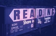 RDG reading railroad 19806 FREEDOM box car dupe slide picture