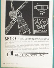 Print Ad Optics Common Denominator Boxton-Beel Inc Precision Components picture