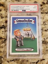2016 Disgrace to the White House GPK #64 Towering Trump PSA 9 picture