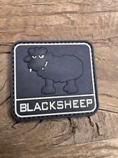 BLACK SHEEP Patch Satire PVC Tactical Morale (HOOK-3D PVC Rubber) picture